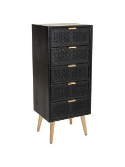 Rangement rustique Cayetana, larg. 42 x haut. 101 cm