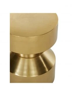 Westwing Collection Table d'appoint dor&eacute;e Juliana, Ø 36 x haut. 45 cm -Entrée & couloir Soldes Table dappoint doree Juliana 3