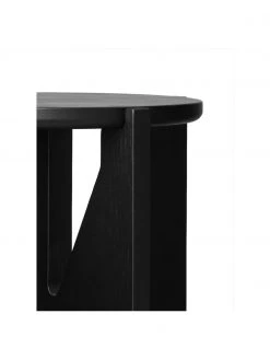 Table d'appoint noire bois de chêne Future, Ø 36 x haut. 42 cm 10 Table d'appoint noire bois de chêne Future, Ø 36 x haut. 42 cm -Entrée & couloir Soldes Table dappoint noire bois de chene Future 4