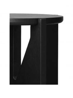 Table d'appoint noire bois de chêne Future, Ø 36 x haut. 42 cm 11 Table d'appoint noire bois de chêne Future, Ø 36 x haut. 42 cm -Entrée & couloir Soldes Table dappoint noire bois de chene Future 5