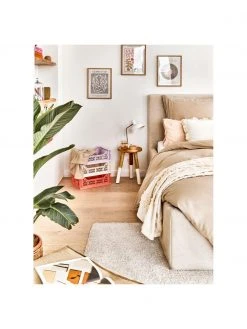 Tabouret Scandi en bois Brocsy, larg. 30 x haut. 44 cm -Entrée & couloir Soldes Tabouret Scandi en bois Brocsy 5