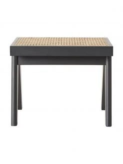 Westwing Collection Tabouret cannage Sissi, larg. 52 x haut. 42 cm -Entrée & couloir Soldes Tabouret cannage Sissi 4