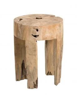 Jan Kurtz Tabouret en bois de teck Java, Ø 30 x haut. 40 cmDisponibilité limitée 9 Jan Kurtz Tabouret en bois de teck Java, Ø 30 x haut. 40 cmDisponibilité limitée -Entrée & couloir Soldes Tabouret en bois de teck Java 3