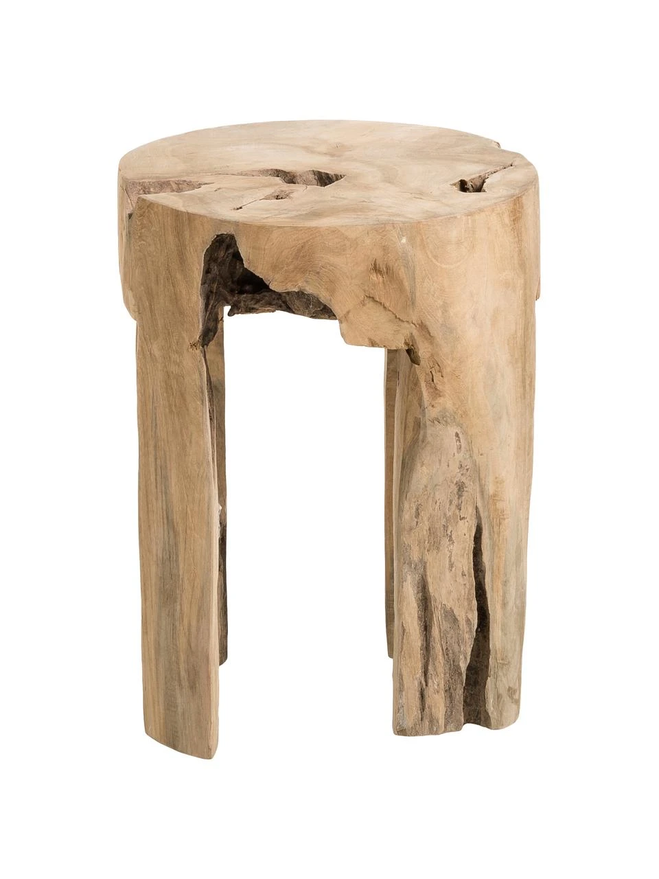 Jan Kurtz Tabouret en bois de teck Java, Ø 30 x haut. 40 cmDisponibilité limitée 5 Jan Kurtz Tabouret en bois de teck Java, Ø 30 x haut. 40 cmDisponibilité limitée – Image 5