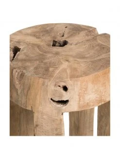 Jan Kurtz Tabouret en bois de teck Java, Ø 30 x haut. 40 cmDisponibilité limitée 11 Jan Kurtz Tabouret en bois de teck Java, Ø 30 x haut. 40 cmDisponibilité limitée -Entrée & couloir Soldes Tabouret en bois de teck Java 5