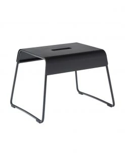Zone Tabouret en métal Aguina, larg. 39 x haut. 28 cm