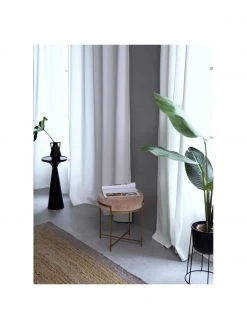 Westwing Collection Tabouret en velours avec structure en métal Madeleine, Ø 40 x haut. 50 cm 9 Westwing Collection Tabouret en velours avec structure en métal Madeleine, Ø 40 x haut. 50 cm -Entrée & couloir Soldes Tabouret en velours avec structure en metal Madeleine 3