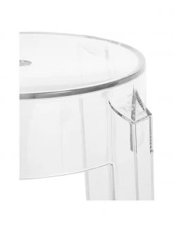 Kartell Tabouret plexi Charles Ghost, Ø 39 x haut. 46 cm -Entrée & couloir Soldes Tabouret plexi Charles Ghost 4