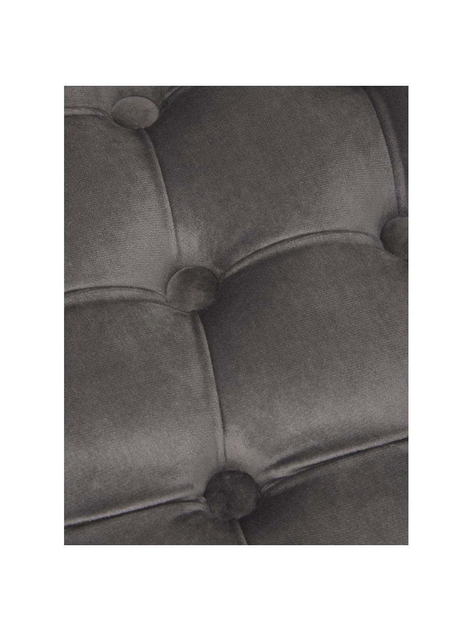 Westwing Collection Tabouret rond velours gris foncé avec rangement Chiara, Ø 50 x haut. 42 cmSeulement 1 produit disponible 5 Westwing Collection Tabouret rond velours gris foncé avec rangement Chiara, Ø 50 x haut. 42 cmSeulement 1 produit disponible – Image 5