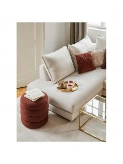 Westwing Collection Tabouret tissu bouclé rouille Alto, Ø 42 x haut. 47 cm 8 Westwing Collection Tabouret tissu bouclé rouille Alto, Ø 42 x haut. 47 cm -Entrée & couloir Soldes Tabouret tissu boucle rouille Alto 2