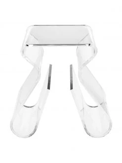 Umbra Tabouret transparent Loop, larg. 42 x haut. 43 cm -Entrée & couloir Soldes Tabouret transparent Loop 4