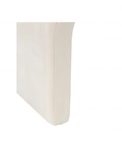 Westwing Collection Tabouret velours blanc cr&eacute;me Penelope, larg. 61 x haut. 46 cm -Entrée & couloir Soldes Tabouret velours blanc creme Penelope 5