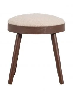 Tabouret/table d'appoint avec coussin en tissu bouclé Laurie, Ø 38 x haut. 38 cm 6 Tabouret/table d'appoint avec coussin en tissu bouclé Laurie, Ø 38 x haut. 38 cm -Entrée & couloir Soldes Tabourettable dappoint avec coussin en tissu boucle Laurie 2
