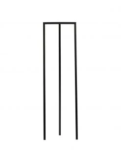 Tringle à vêtements en métal noir Kaya, larg. 50 x haut. 173 cm -Entrée & couloir Soldes Tringle a vetements en metal noir Kaya 4