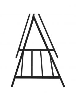 Tringle en métal noire Brent, larg. 117 x prof. 59 cm -Entrée & couloir Soldes Tringle en metal noire Brent 5